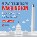 Inscrições abertas para Missão de Estudos em Washington
