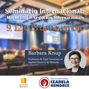 Izabela Hendrix realiza Seminário Internacional de Marketing e Negócios Internacionais