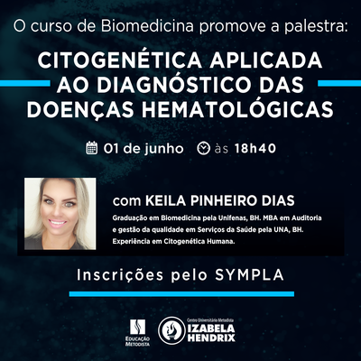 Curso de Biomedicina promove palestra sobre Citonegética