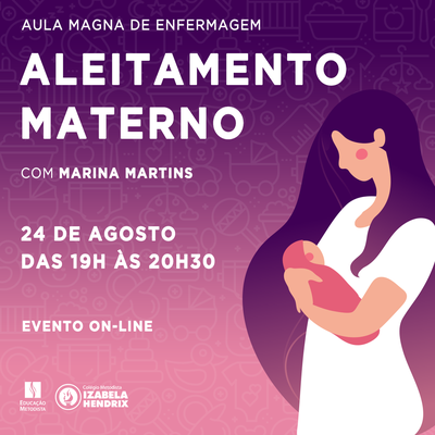 Aula magna de enfermagem com Marina Martins
