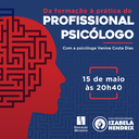 Curso de Psicologia promove palestra on-line
