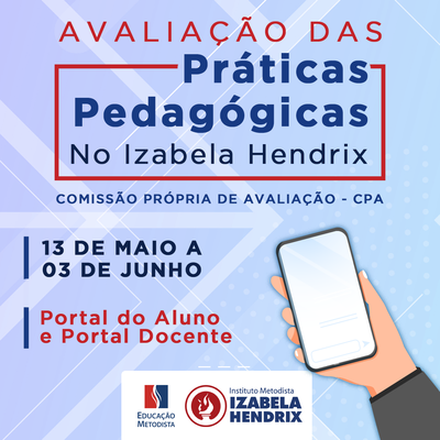 Izabela Hendrix convida alunos e docentes a participarem da Avaliação das Práticas Pedagógicas 2021
