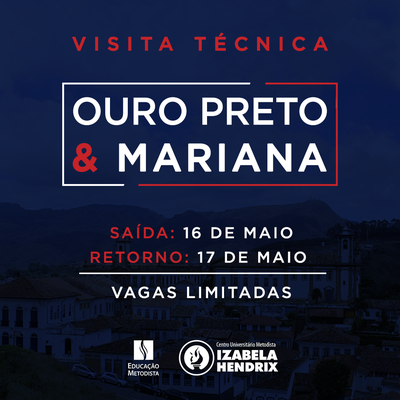 NPJURIH promove visita técnica a Ouro Preto e Mariana