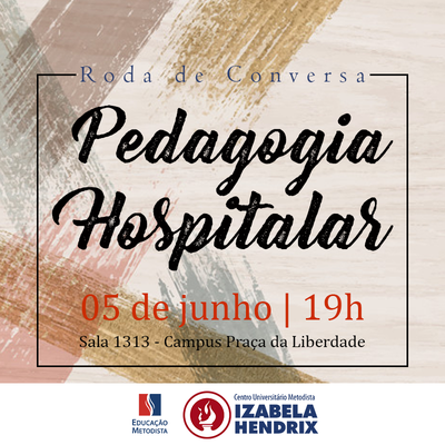 Izabela Hendrix promove debate sobre Pedagogia Hospitalar