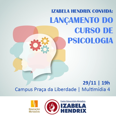 Izabela lança curso de Psicologia no primeiro semestre de 2019